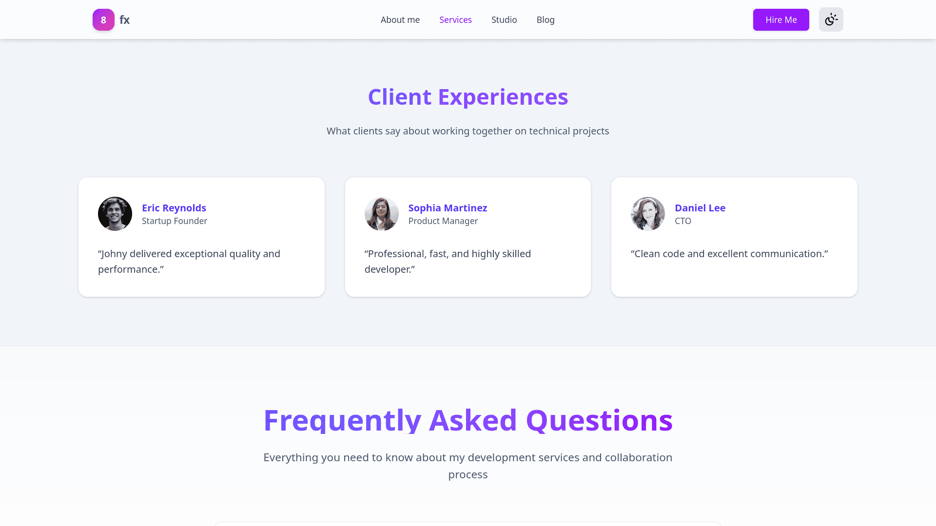 Marketing Website